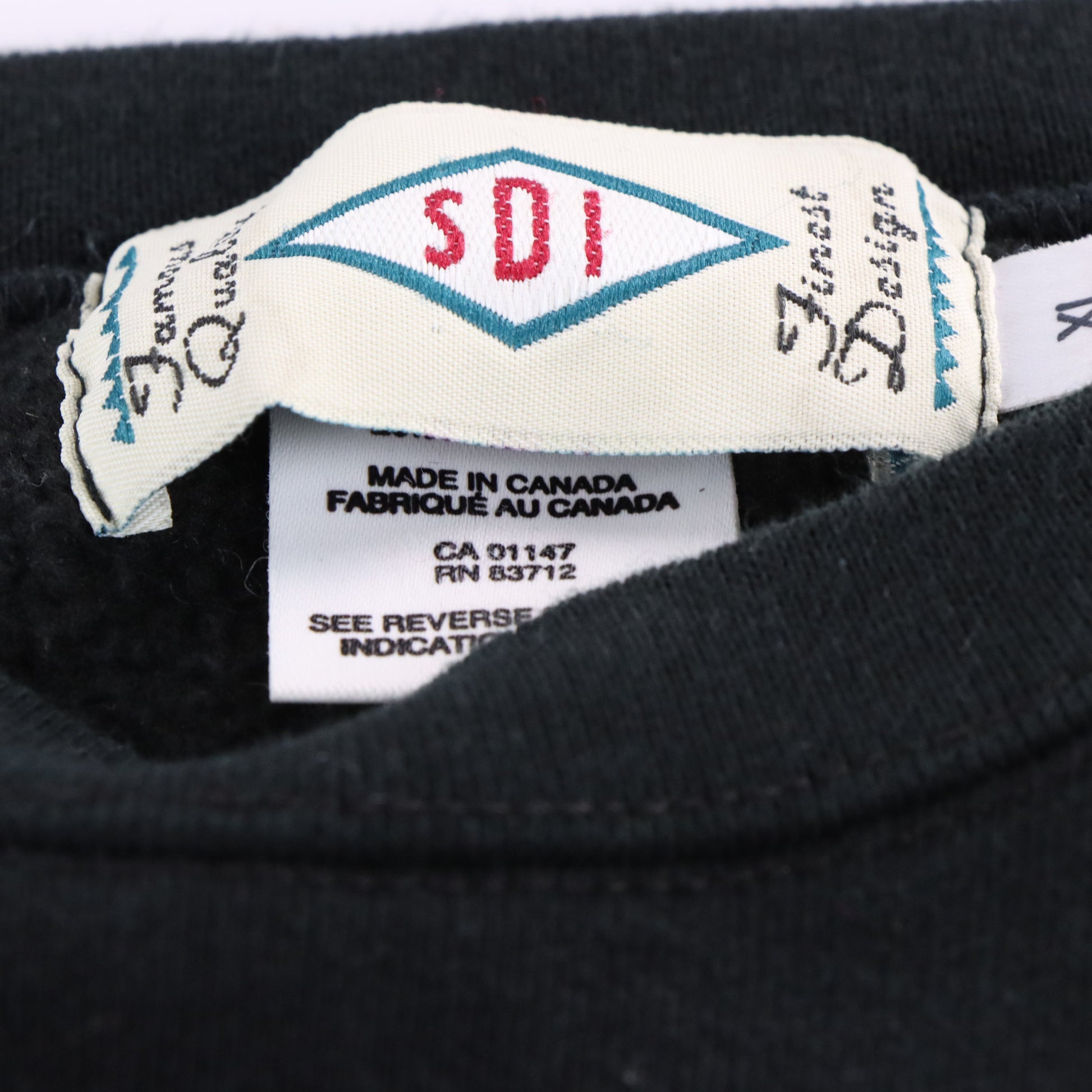Vintage 1998 U.S. Open The Olympic Club Faux Suede Embroidered Patch Black Golf Sweatshirt Canadian Made (XL) ***COCO Vintage Sole Melbourne