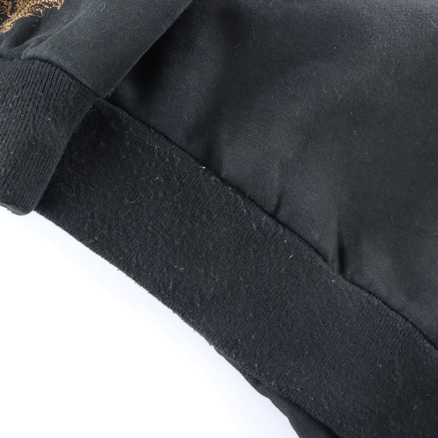 Vintage KANJI JEANS Embroidered Faux Suede & Medallion Detail Full Zip Hoodie Sweatshirt (L) ***COCO Vintage Sole Melbourne