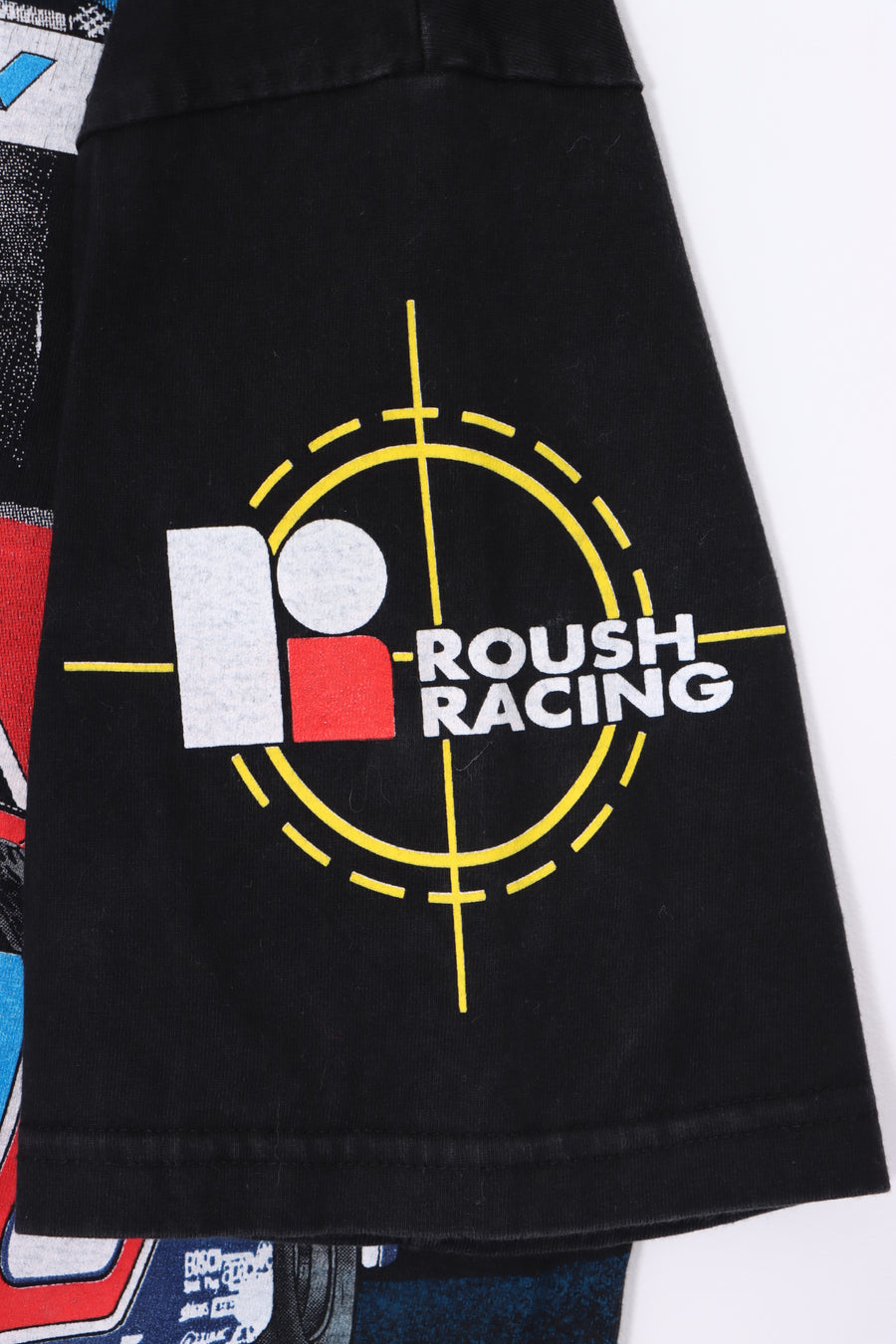 NASCAR 1995 Mark Martin 'Sharp Shooter' All Over T-Shirt USA Made (L)