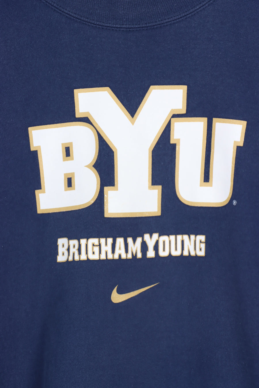 NIKE BYU Centre Swoosh Brigham Young Sweatshirt (XXXL)