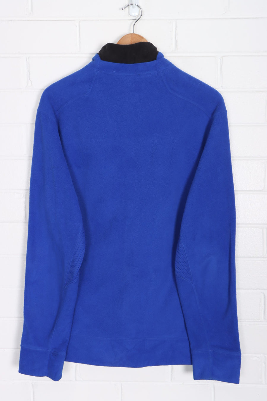 NIKE Fit Therma Blue 1/4 Zip Fleece Sweatshirt (L)