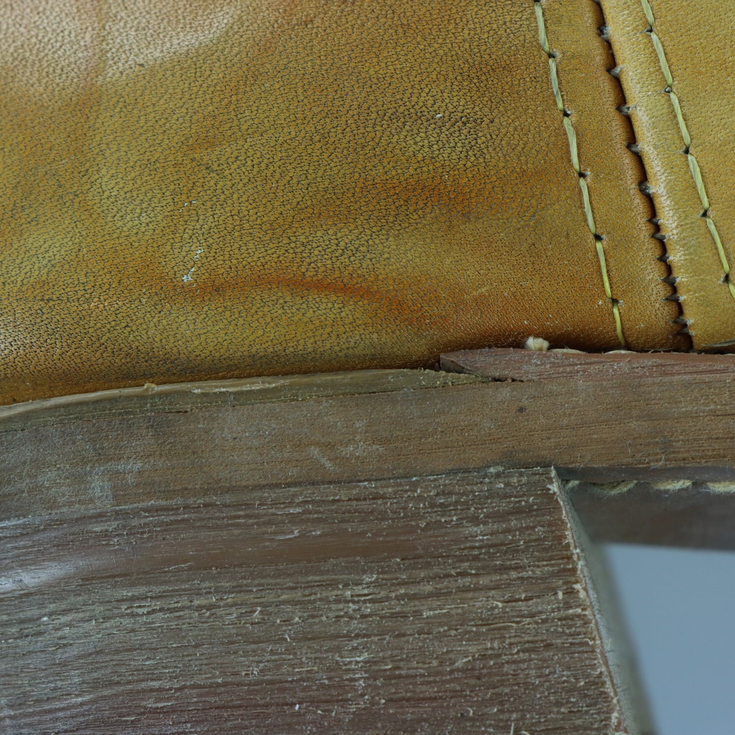 BILTRITE 'Frye Style' Yellow Square Toe Campus Boots (12)