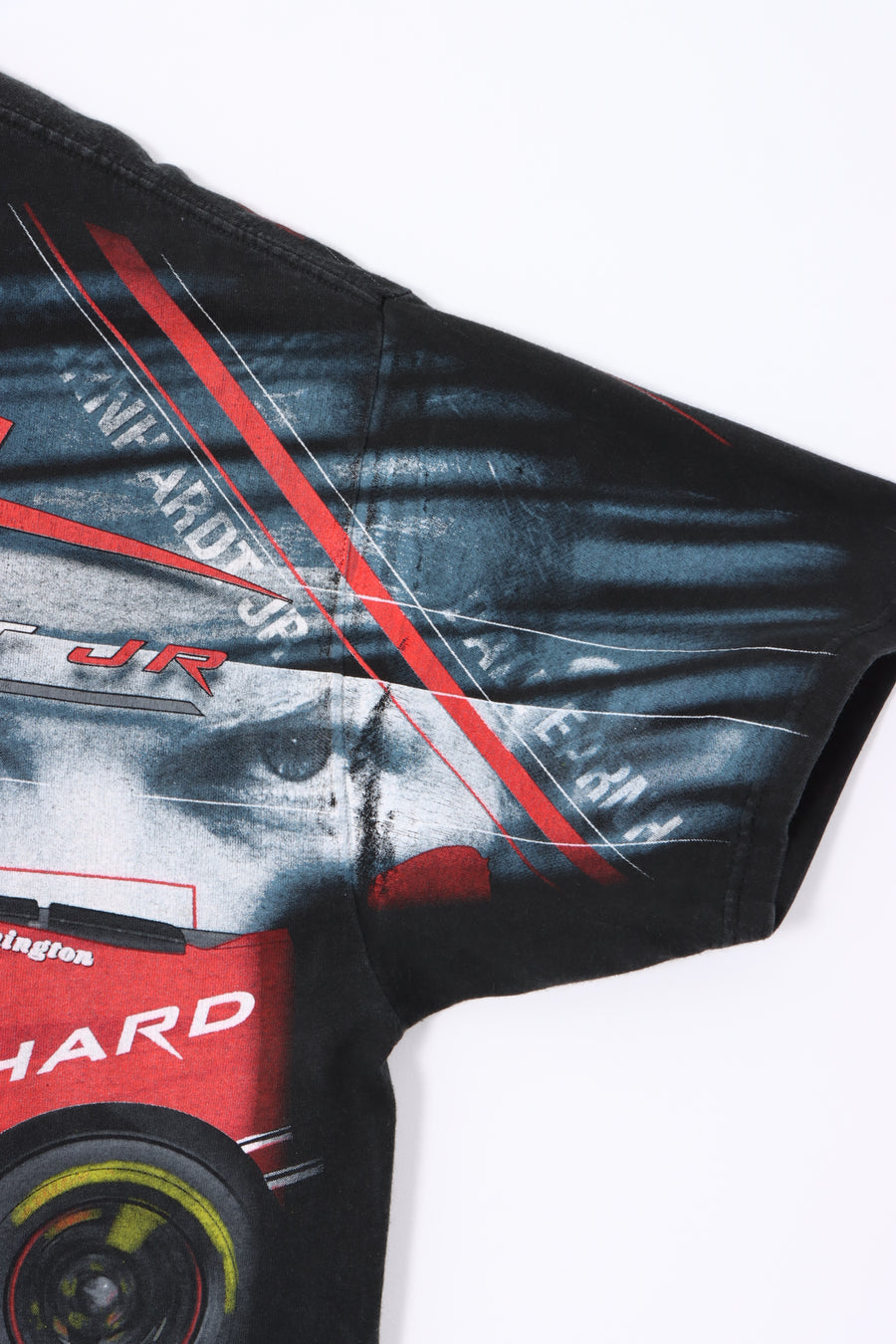 NASCAR Dale Earnhardt Jr 2004 "Game Face" All Over T-Shirt (L)