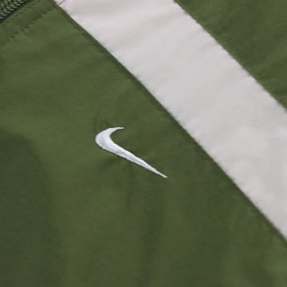 Vintage NIKE Embroidered Khaki Zip Up Windbreaker Jacket *Aubs Vintage Sole Melbourne