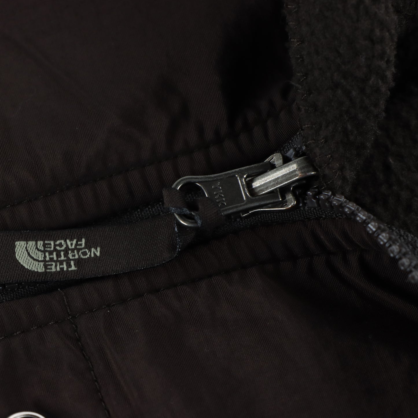 THE NORTH FACE Embroidered Logo Brown Fleece Sweatshirt (L-XL)