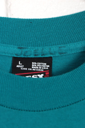 Duathlon 1995 "It's So Easy" Front Back Single Stitch T-Shirt USA Made (M-L)