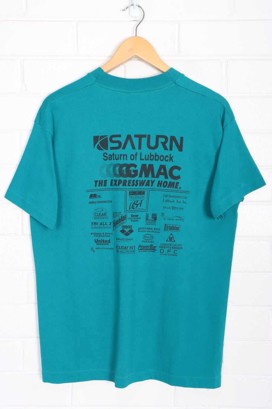 Duathlon 1995 "It's So Easy" Front Back Single Stitch T-Shirt USA Made (M-L)