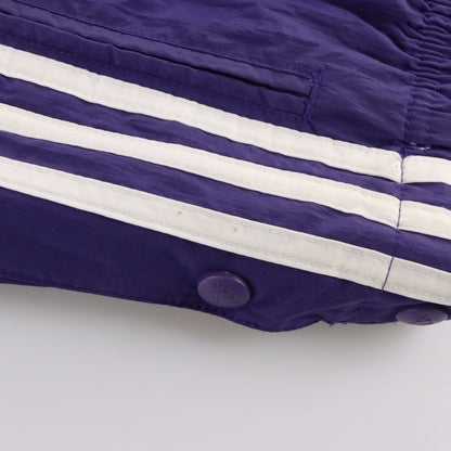 Vintage ADIDAS Purple & White Embroidered Logo Tear Away Trackpants (XS) ***COCO Vintage Sole Melbourne