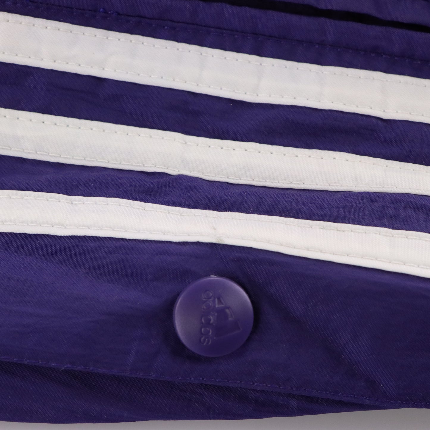 Vintage ADIDAS Purple & White Embroidered Logo Tear Away Trackpants (XS) ***COCO Vintage Sole Melbourne