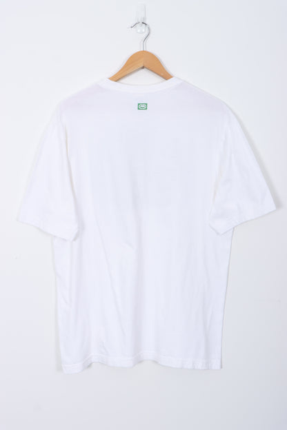 Ecko Unltd. Company 'The Classic T-Shirt' Green Spell Out Tee (L)