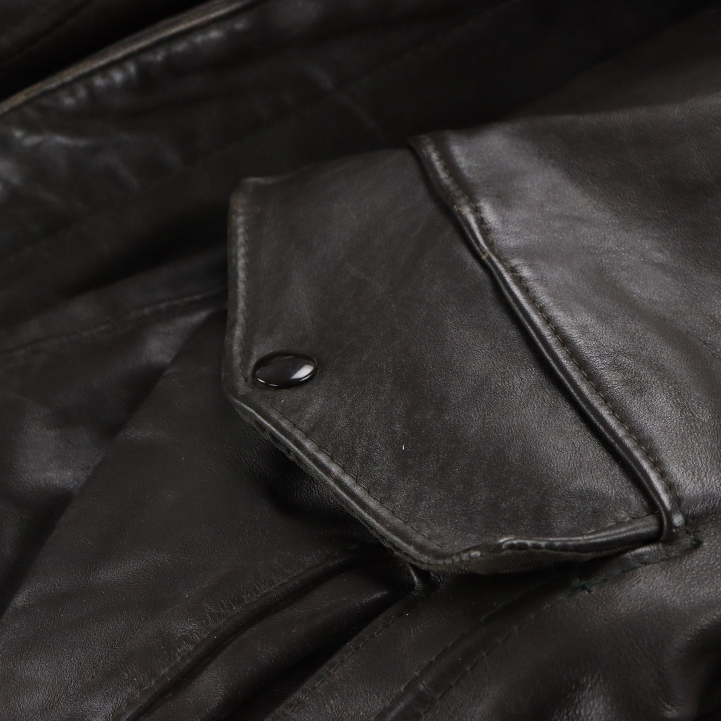 Vintage SCHOTT I.S.674.M.S Brown Leather Flight Jacket *Aubs Vintage Sole Melbourne