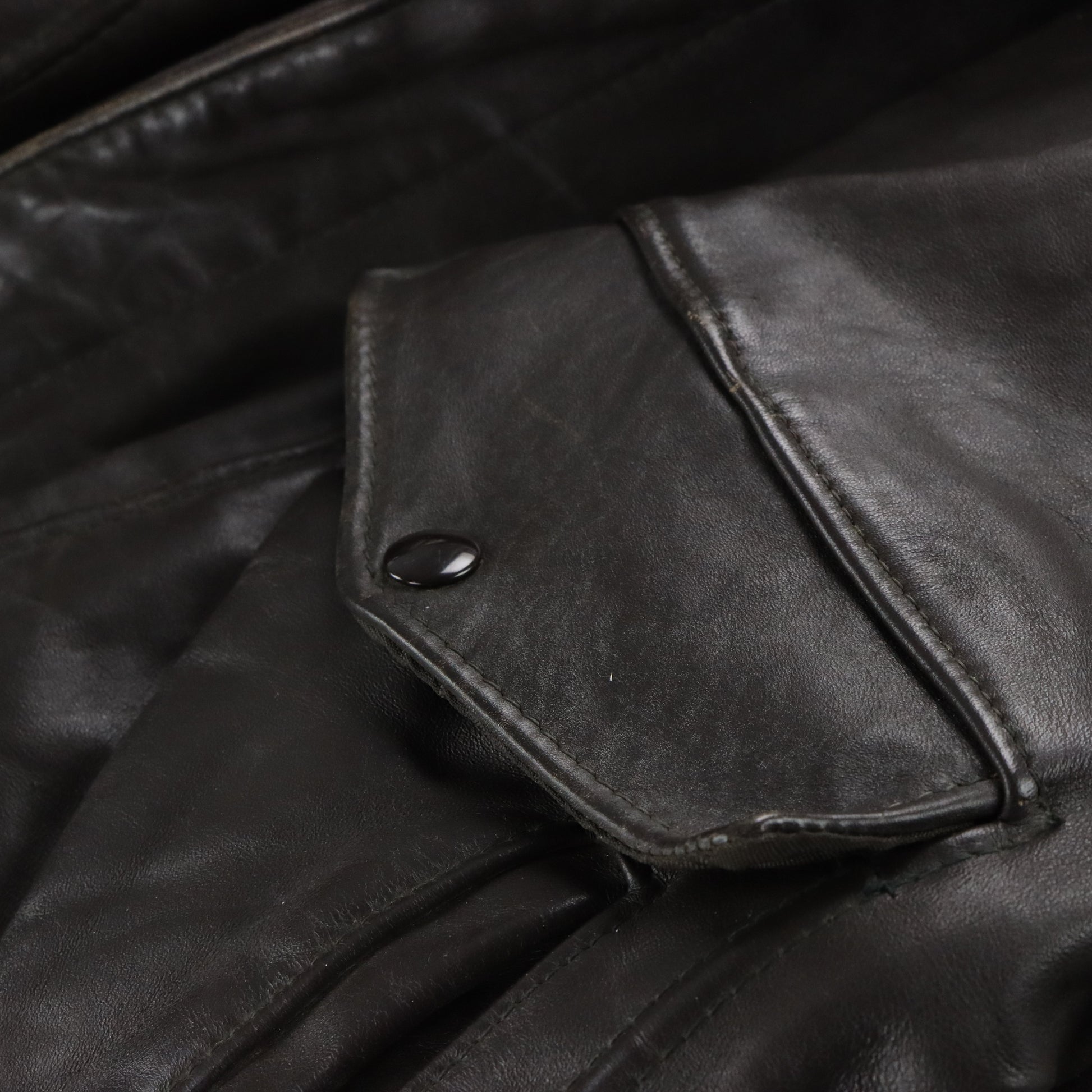 Vintage SCHOTT I.S.674.M.S Brown Leather Flight Jacket *Aubs Vintage Sole Melbourne