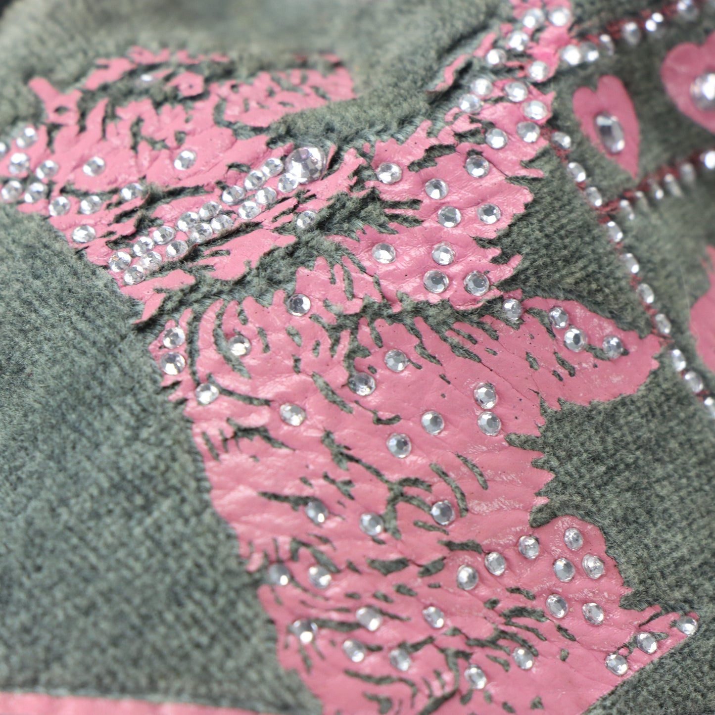 JUICY COUTURE Y2K 'Daydreamer' Pink Scottie Velour Charm Bag
