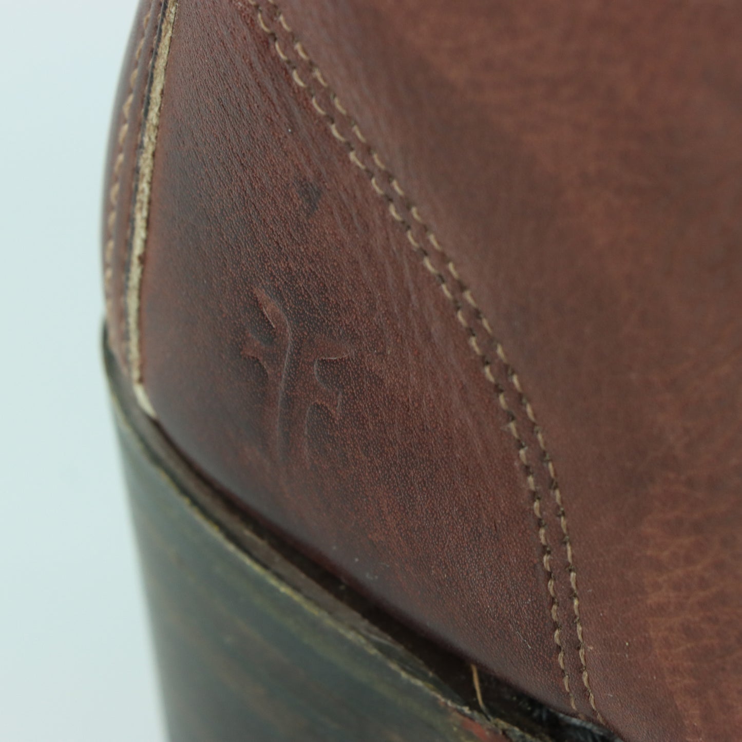 FRYE 'Sabrina' Lace-Up USA Made Combat Ankle Boots (7.5)