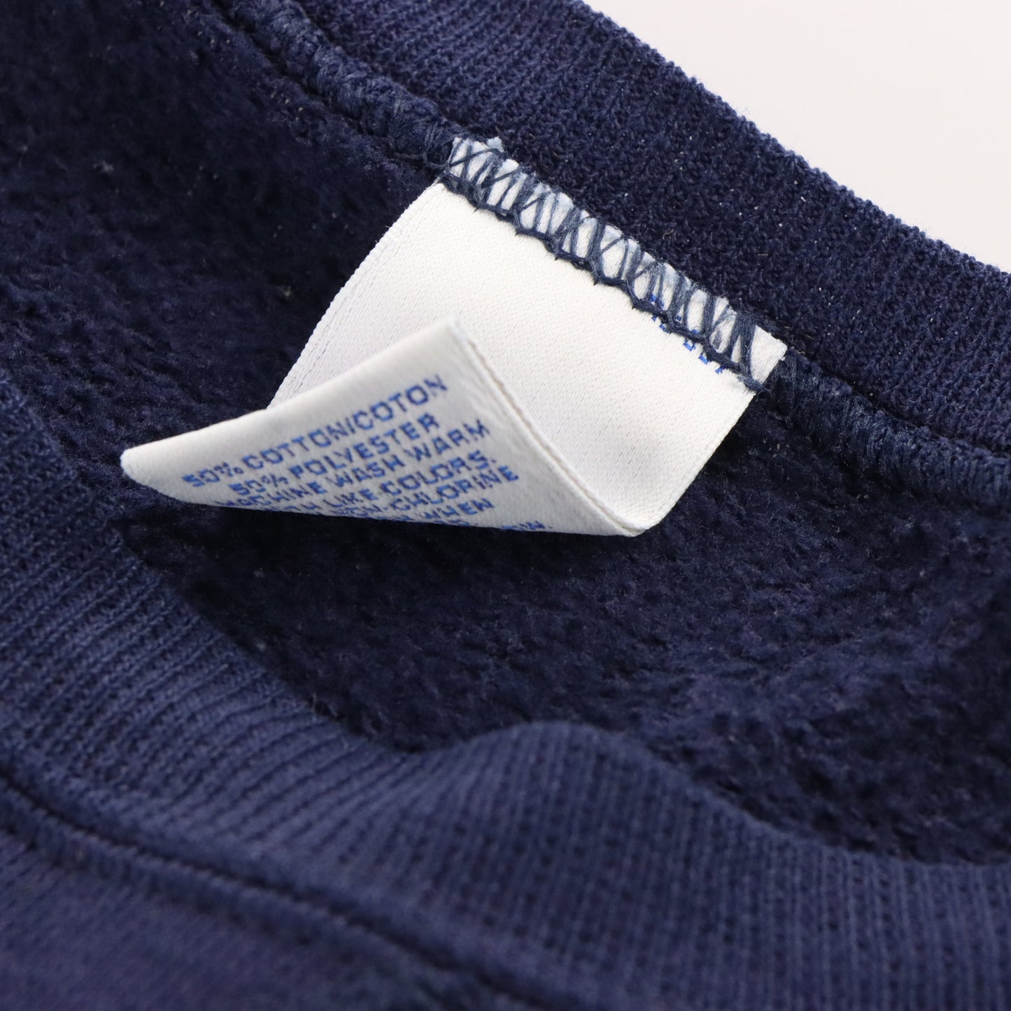Vintage MICHIGAN Varsity 50/50 Navy & Yellow Sweatshirt *Aubs Vintage Sole Melbourne