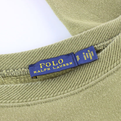 Vintage POLO RALPH LAUREN American Flag Green Sweatshirt *Aubs Vintage Sole Melbourne