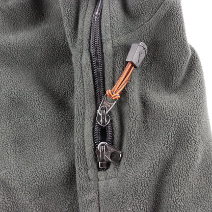 Vintage NIKE ACG Dark Grey & Orange Embroidered Swoosh Logo Full Zip Fleece Jacket (M) ***COCO Vintage Sole Melbourne