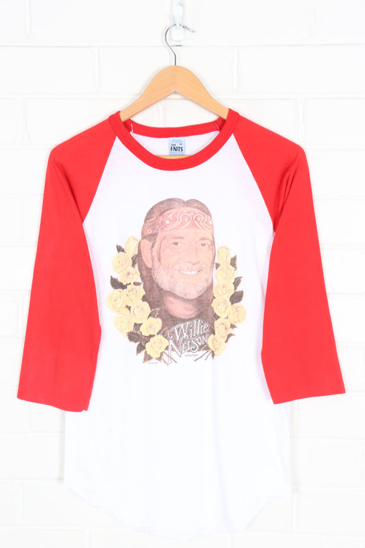 Willie Nelson Red Music Band Tee (XS)