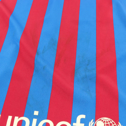 NIKE Barcelona 2021/2022 Home Soccer Jersey (XL) ***COCO Vintage Sole Melbourne