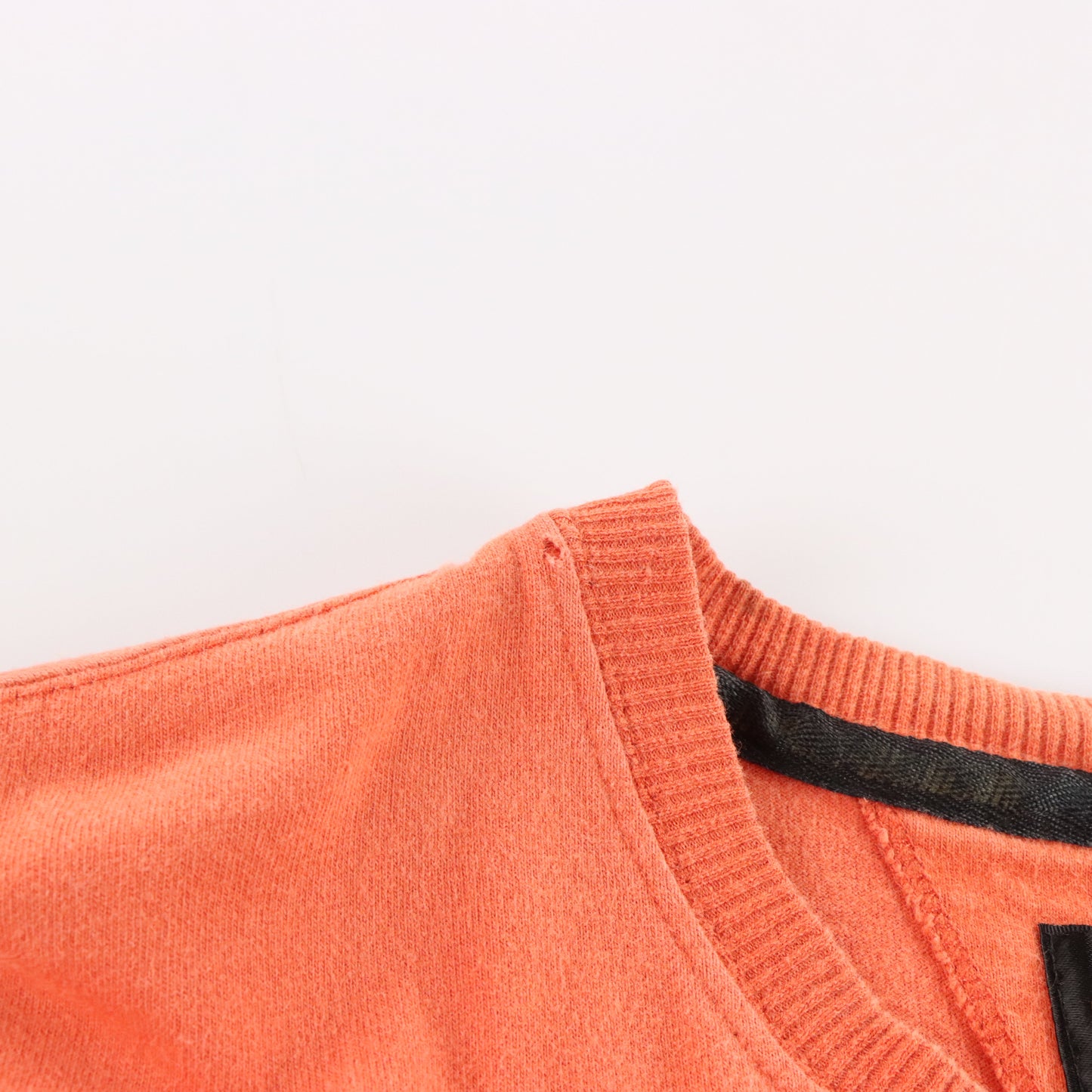 Vintage HARLEY DAVIDSON Embroidered Spell Out Logo Orange Long Sleeve T-Shirt (XXL) ***COCO Vintage Sole Melbourne