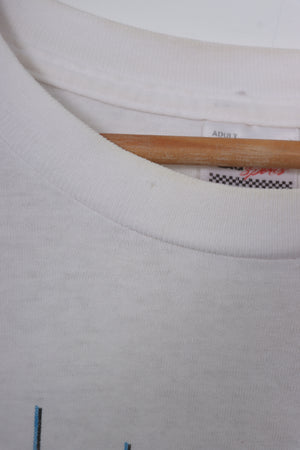 NASCAR Ward Burton #22 Car Racing Caterpillar Colourful Tee (L)