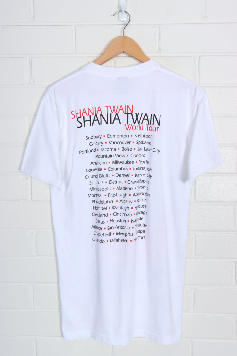 Shaina Twain World Tour Merch Tee (XS-S)