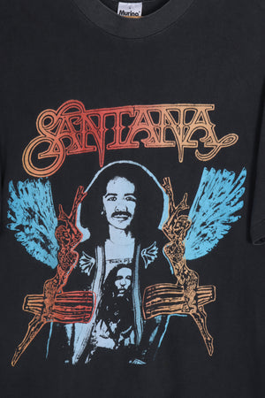 Carlos Santana Colourful Front & Back Band Tee USA Made (S-M)