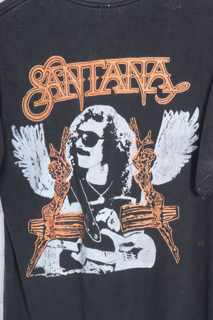 Carlos Santana Colourful Front & Back Band Tee USA Made (S-M)