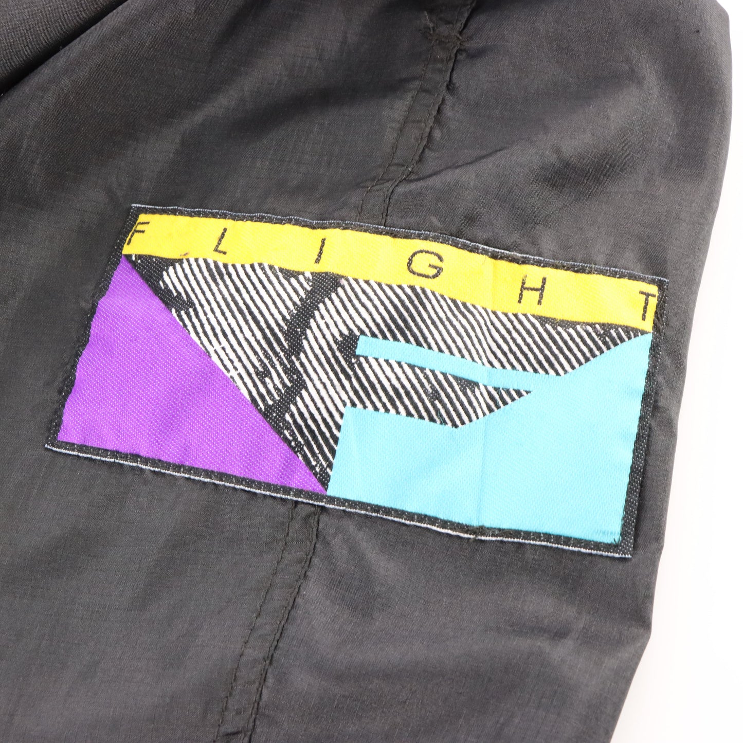 Vintage 90s NIKE Flight Patch Embroidered Logo Retro Ankle Zip Track Pants (S) ***COCO Vintage Sole Melbourne