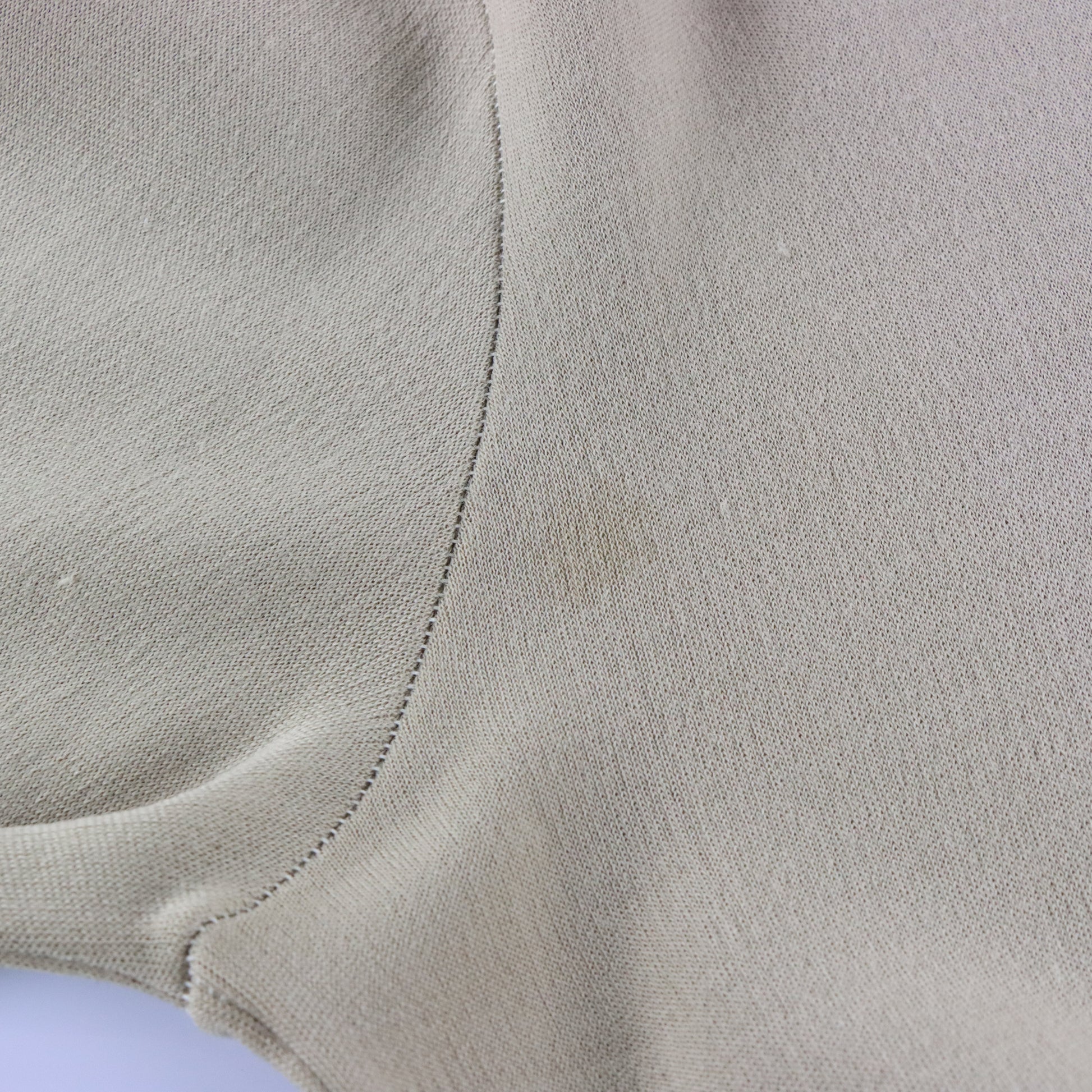 Vintage 80's ADIDAS Tan Embroidered Trefoil Logo V-Neck Sweatshirt (S) ***COCO Vintage Sole Melbourne