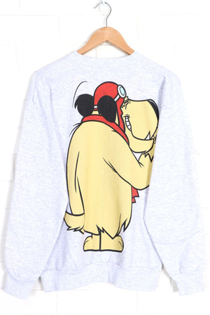 Wacky Races 1993 Muttley Front Back Sweatshirt USA Made (S-M)