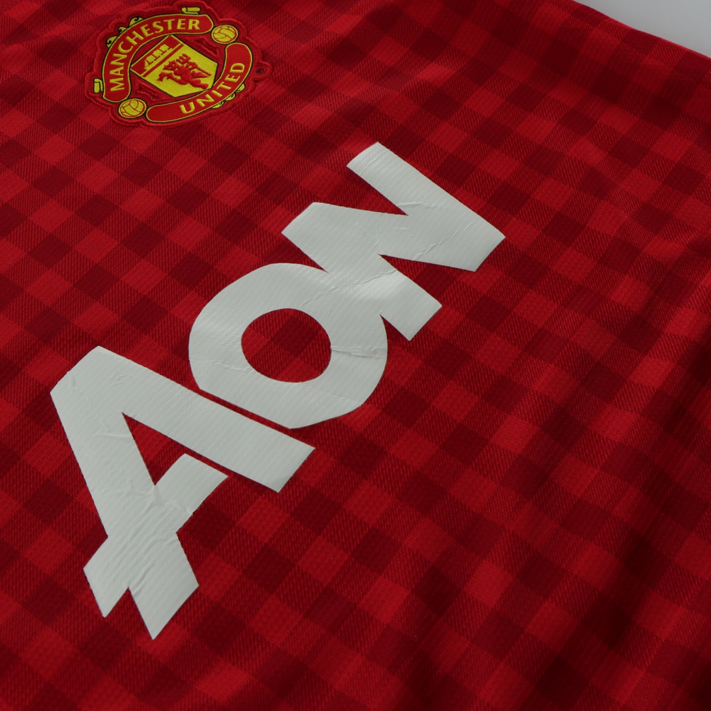 NIKE Manchester United 2012-2013 Persie Home Soccer Jersey (M)