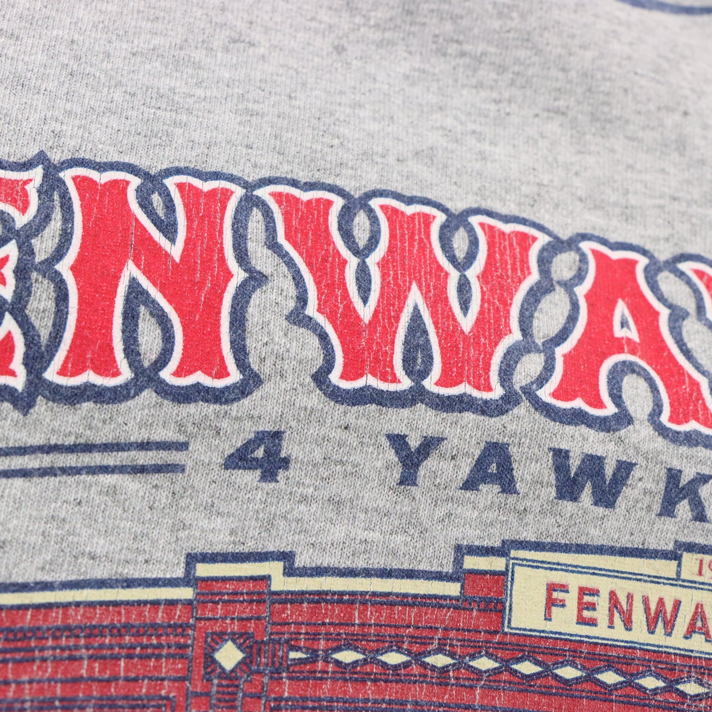 Vintage 2008 NIKE Team Boston Red Sox MLB Fenway Park Grey Baseball Tee (XXL) ***COCO Vintage Sole Melbourne