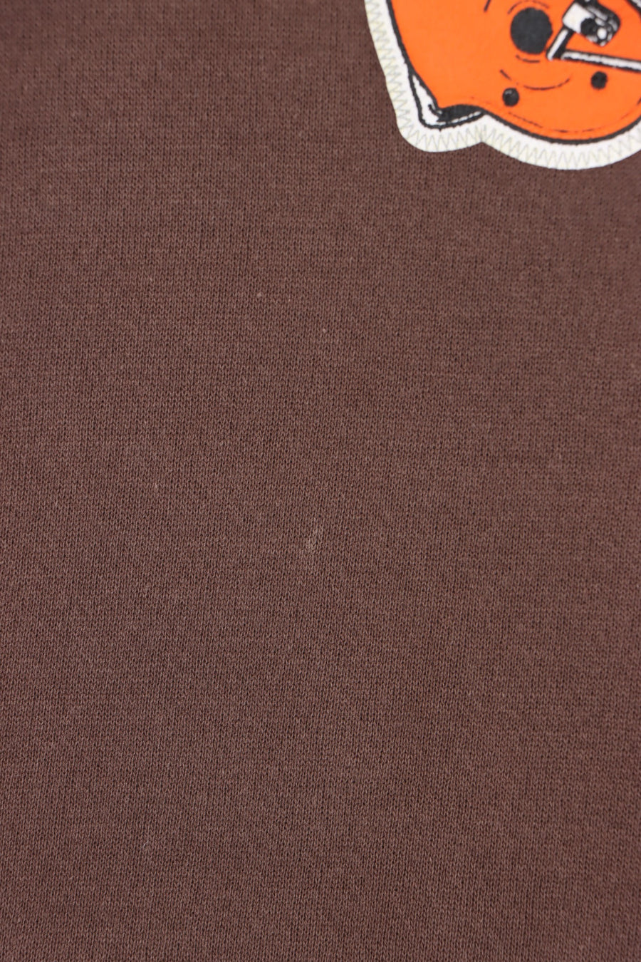 NFL Cleveland Browns Helmet Logo LEE SPORT Printed Sweatshirt (M-L)
