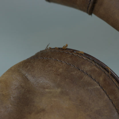 FRYE 'Wyatt' Harness Brown Motorcycle Ankle Boots (7-7.5)
