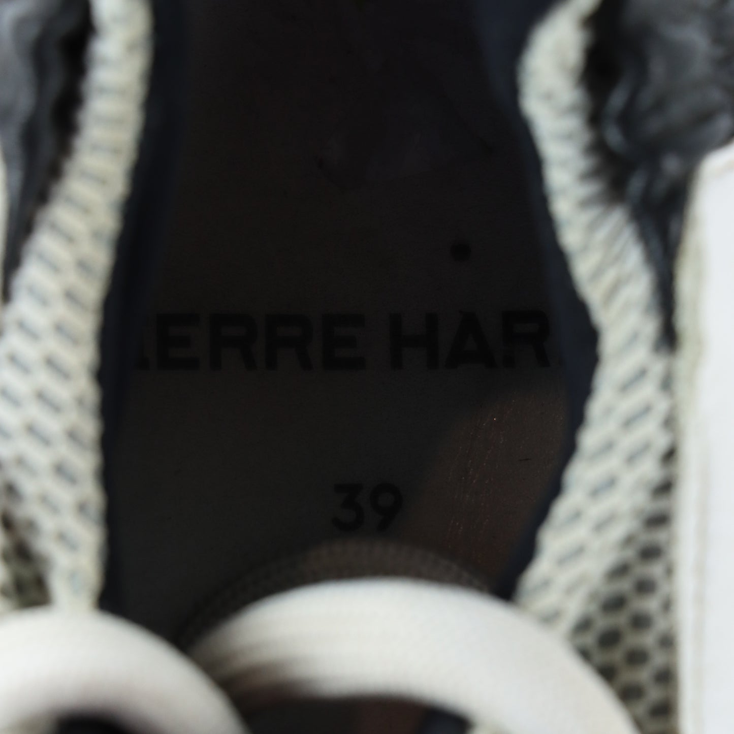 PIERRE HARDY 'Trek Comet' Fluro Mesh Sneakers (39)