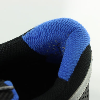 NIKE 'Shox Turbo+10' Silver & Black Sneakers (10.5)