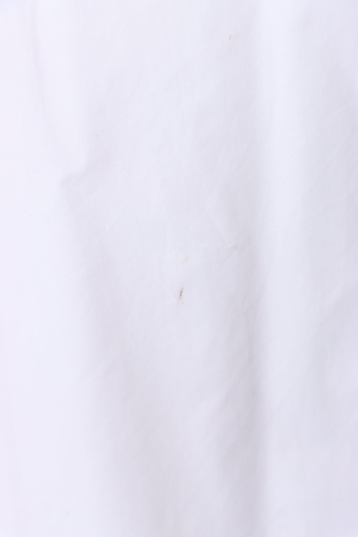 RALPH LAUREN 'Custom Fit' Short Sleeve White Shirt (M-L)