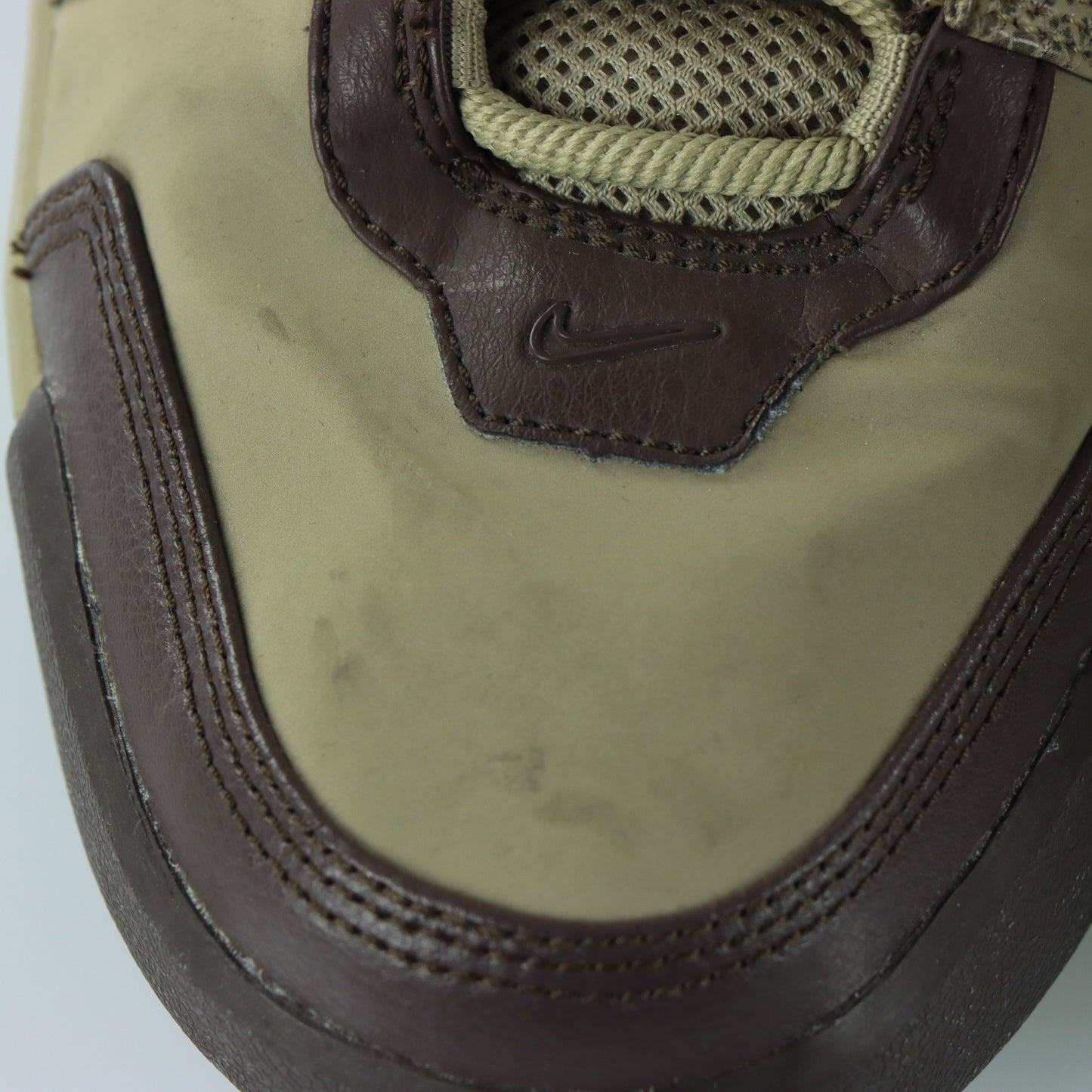 NIKE 'Air Force Formidable Low' Snake Skin & Brown Sneakers (10.5)