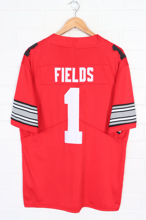 REPLICA Ohio State Buckeyes #1 Justin Fields Football Jersey (L)