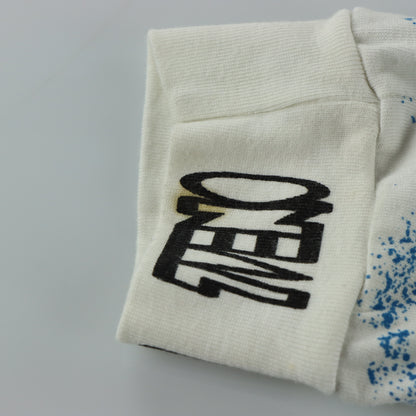 Vintage 1992 O'Neal USA Motocross All Over Print Padded Forearm Long Sleeve T-Shirt (XL-XXL)