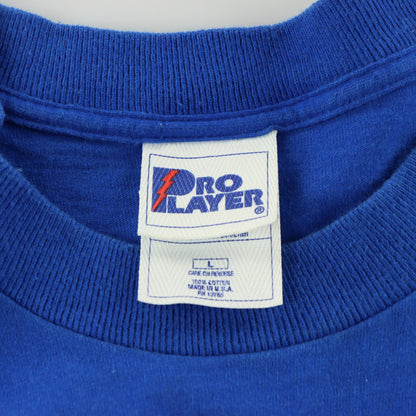 Vintage 1998 MLB Mets PRO LAYER Single Stitch Embroidered USA Made T-Shirt (L)