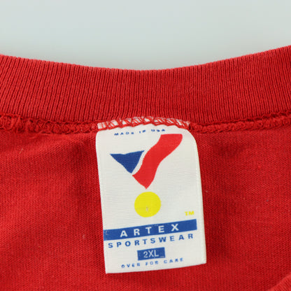Philadelphia 76ers ARTEX Retro NBA Single Stitch Tee USA Made (XXL-XXXL)