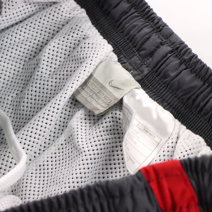 Vintage NIKE Swoosh Grey & Red Stripe Track Pants (S) *Aubs Vintage Sole Melbourne