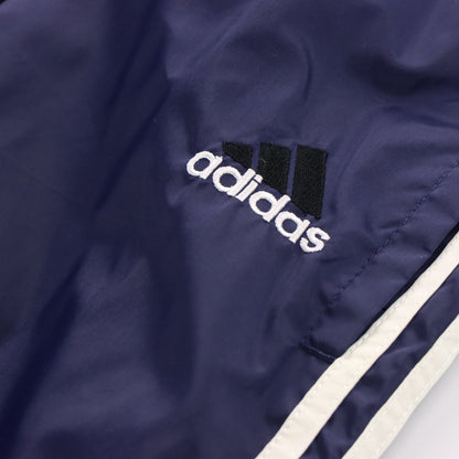 Vintage ADIDAS Embroidered Navy & White 3-Stripe Track Pants (XXS-XS) *Aubs Vintage Sole Melbourne