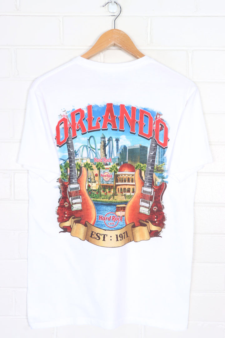 HARD ROCK CAFE Orlando Park Front Back T-Shirt (M)