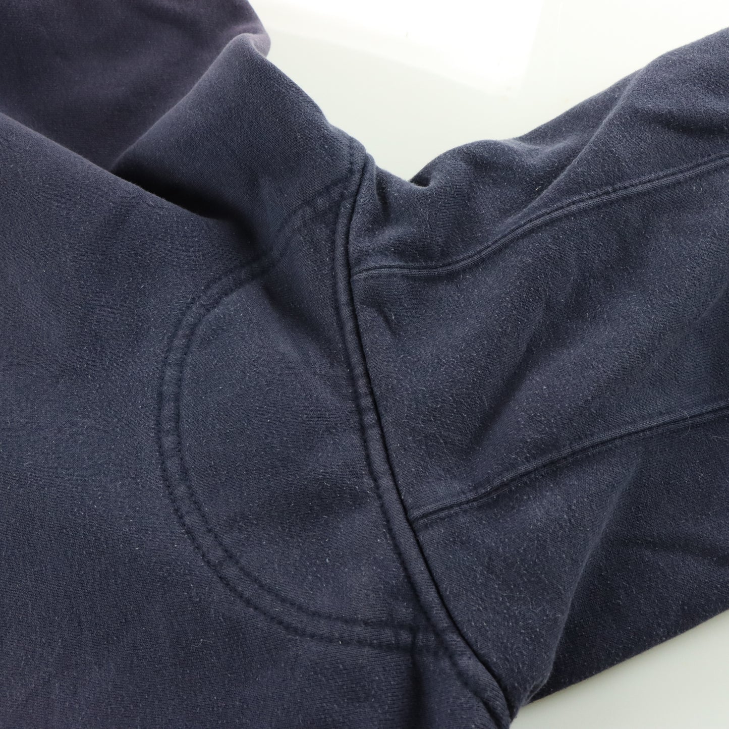 CARHARTT K185 Navy Vintage Hooded Zip-Up Sweatshirt (L-XL)