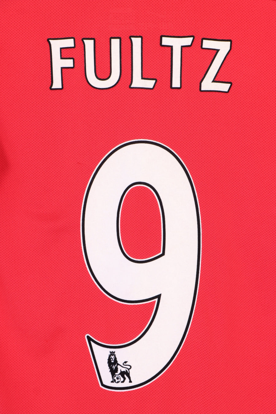 Manchester United 2011/2012 "Fultz" #9 NIKE Home Soccer Jersey (S)