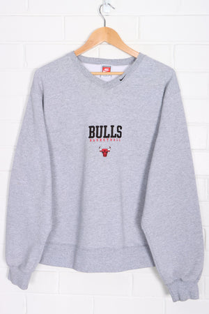 NBA Chicago Bulls Embroidered 90s NIKE Sweatshirt USA Made (L)