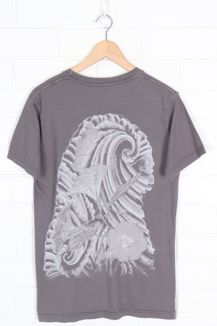 ED HARDY NYC Skull Eagle & Snake Y2K T-Shirt USA Made (S-M)